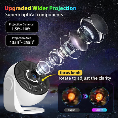 Premium Night Light Galaxy Projector Lamp by Prokart