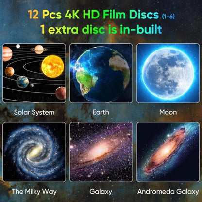 Premium Night Light Galaxy Projector Lamp by Prokart